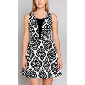 Akira‎ Chicago Black Label Dress, Women's Medium, Sleeveless, Black & White
